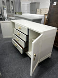 American of Martinsville lacquered cream buffet