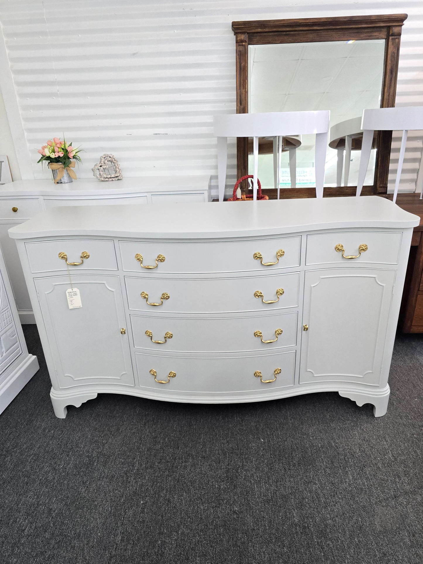 Solid mahogany Morganton buffet