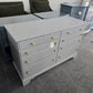 Ethan Allen gray dresser