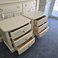 Young America beige  pair of nightstands