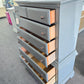 Kincaid solid wood lacquered green chest