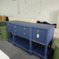 Solid wood navy blue buffet