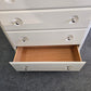 Broyhill off white chest of drawers