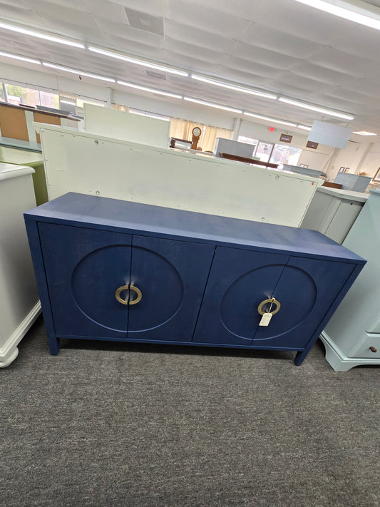*New* 4 drawers blue cabinet