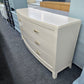 Liberty cream lacquered dresser