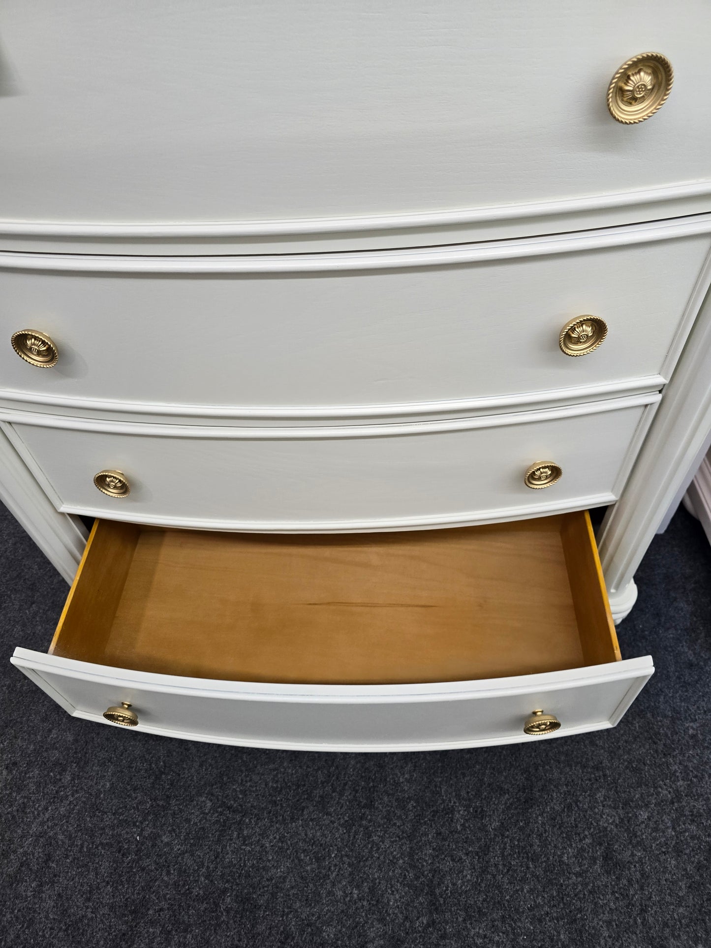 Rivers Edge cream tall chest