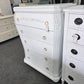 Bombay white Distressed chest