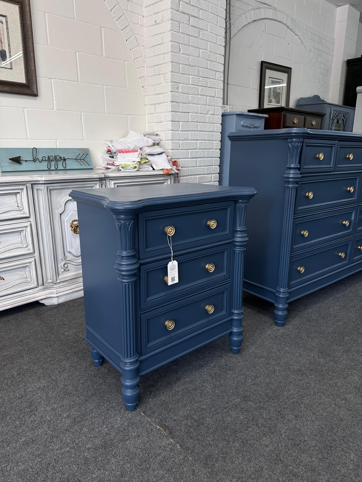 Bassett solid wood nightstand