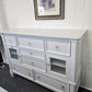 Icy lacquered 7 drawers 2 doors dresser