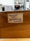 American of Martinsville lacquered cream buffet