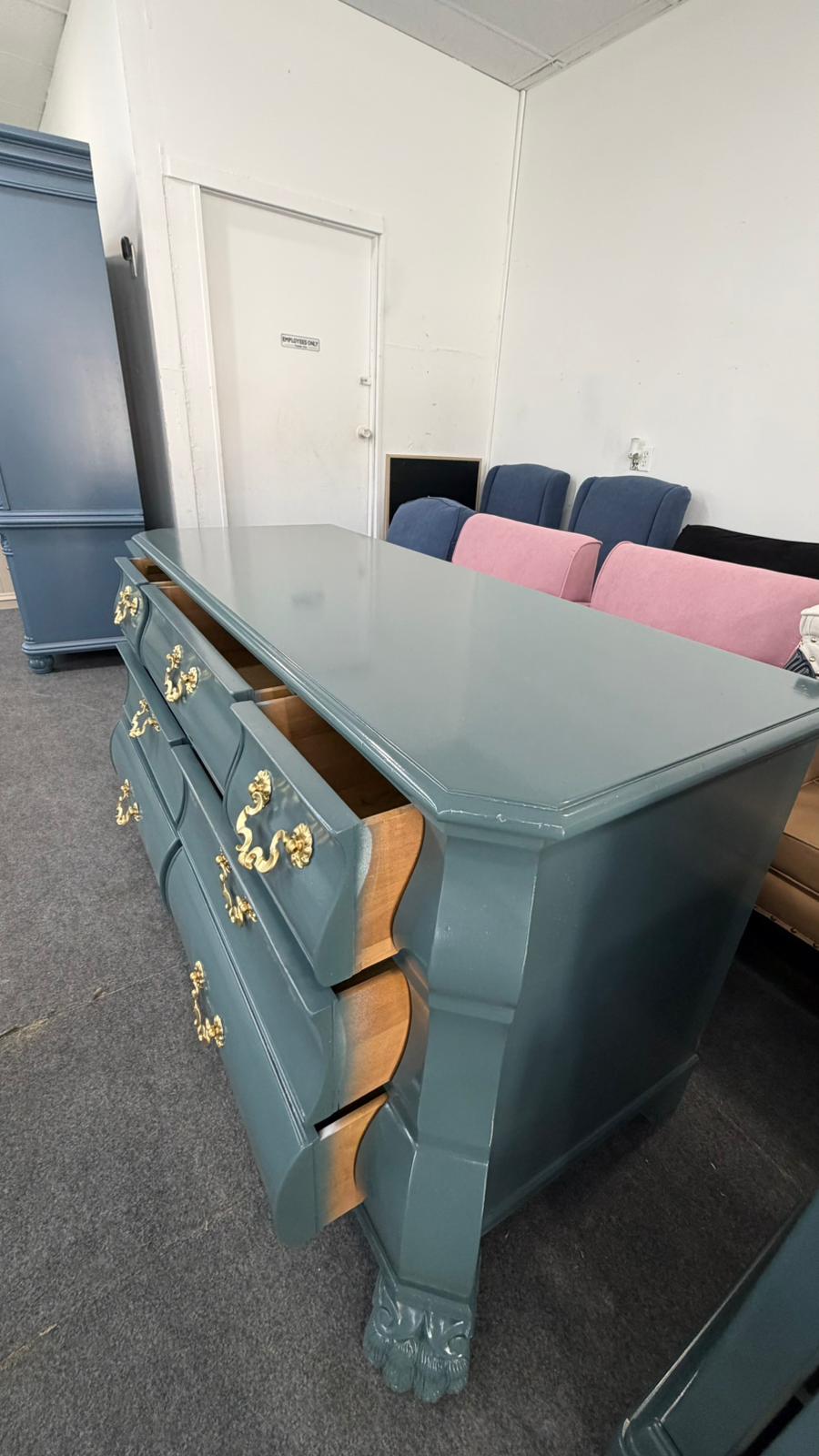 Century dark night lacquered bombay dresser