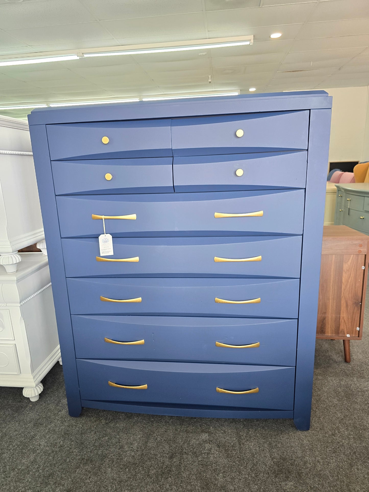 9 drawers naval chest