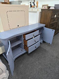 Blue Lacquered sideboard