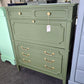 Solid wood Regency secret garden chest