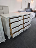 Alabaster 8 drawers solid wood dresser