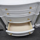 Beautiful pair of off white big nightstands