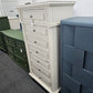 Drexel heritage cream lacquered chest/secretary
