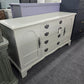 Solid wood gray CENTURY  buffet