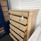 Beige lacquered cute  chest