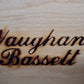 Vaughan Bassett lacquered blue chest