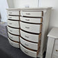 Century destinations solid wood double  chest creamy