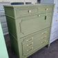 Solid wood Regency secret garden chest