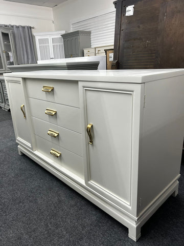 American of Martinsville lacquered cream buffet