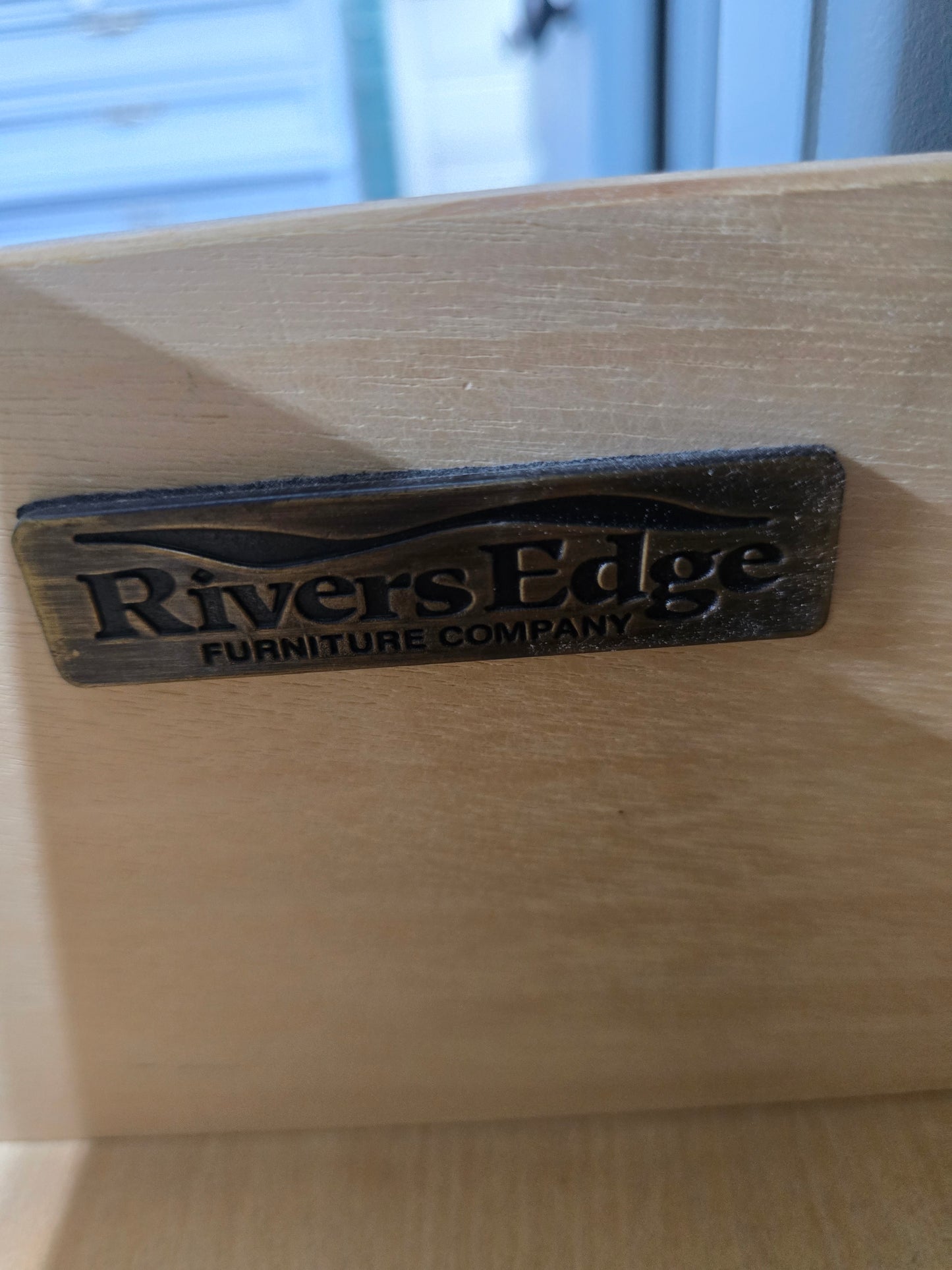 Rivers Edge teal 8 drawers dresser