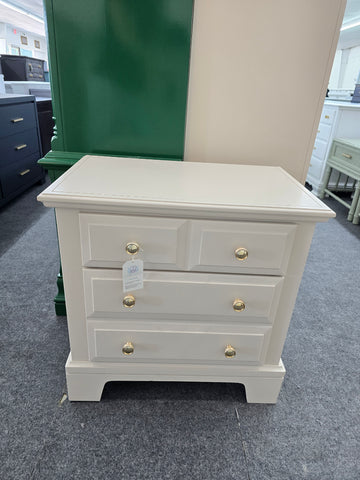 Cream nightstand