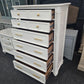 Havertys alabaster lacquered bamboo chest