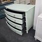 Cute minty green solid wood bowfront dresser