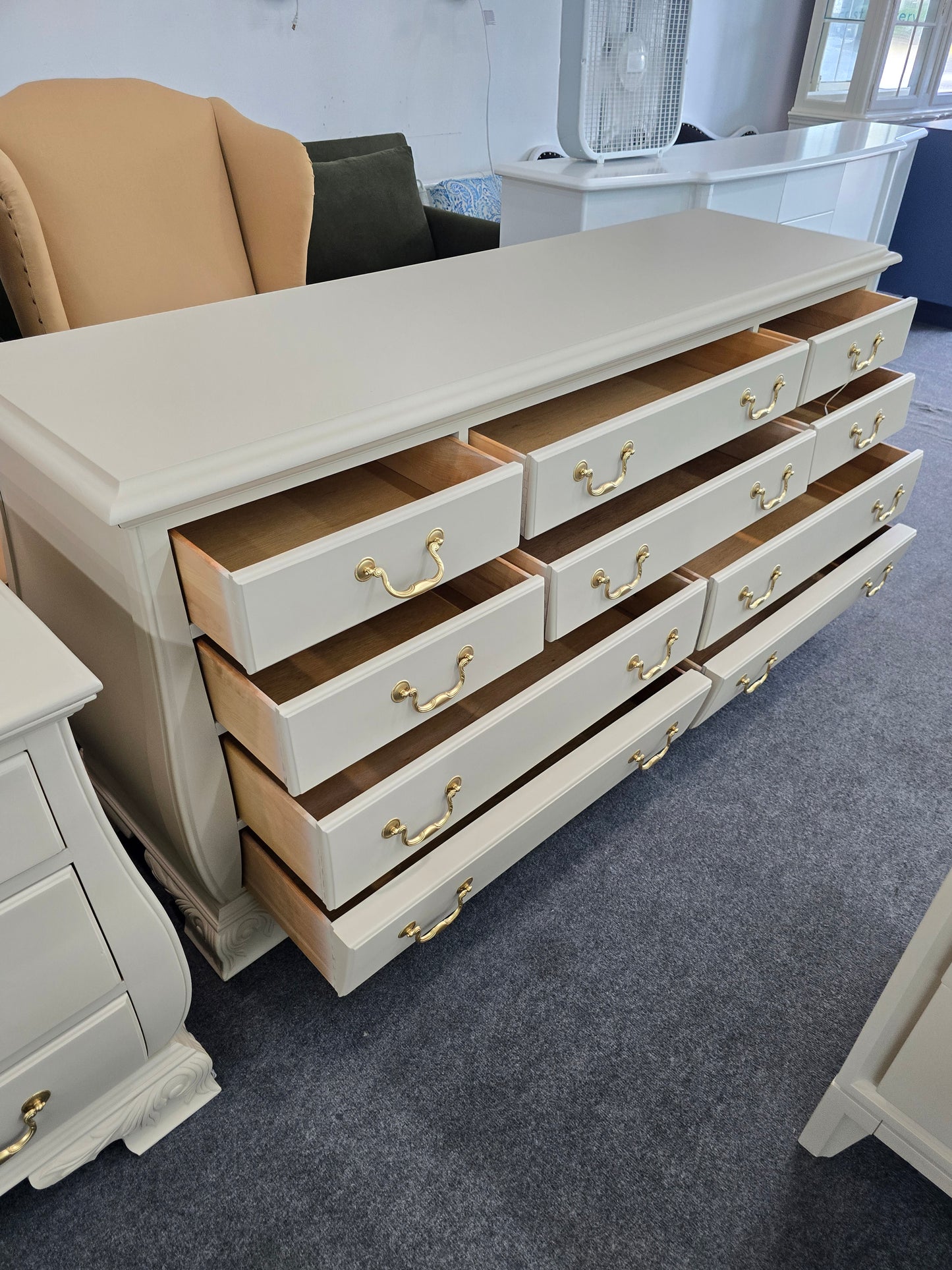 Pennsylvania House beige long dresser