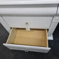 Cute 3 drawers pale pink  nightstand