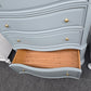 Broyhill teal tall chest