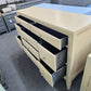 9 drawers beige dresser