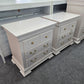 Pennsylvania House pale pink pair of nightstands