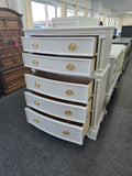 Solid wood Icy 5 drawers chest