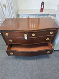 19th century Regency bowfront dresser