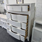 Havertys off white tall chest