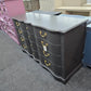 Drexel solid wood graphite serpentine dresser