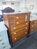 19th century Regency solid wood chest