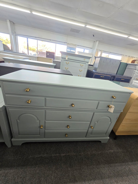 Pennsylvania house teal cabinet