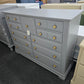 Bassett gray big dresser