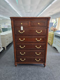 Solid wood 6 drawers chest