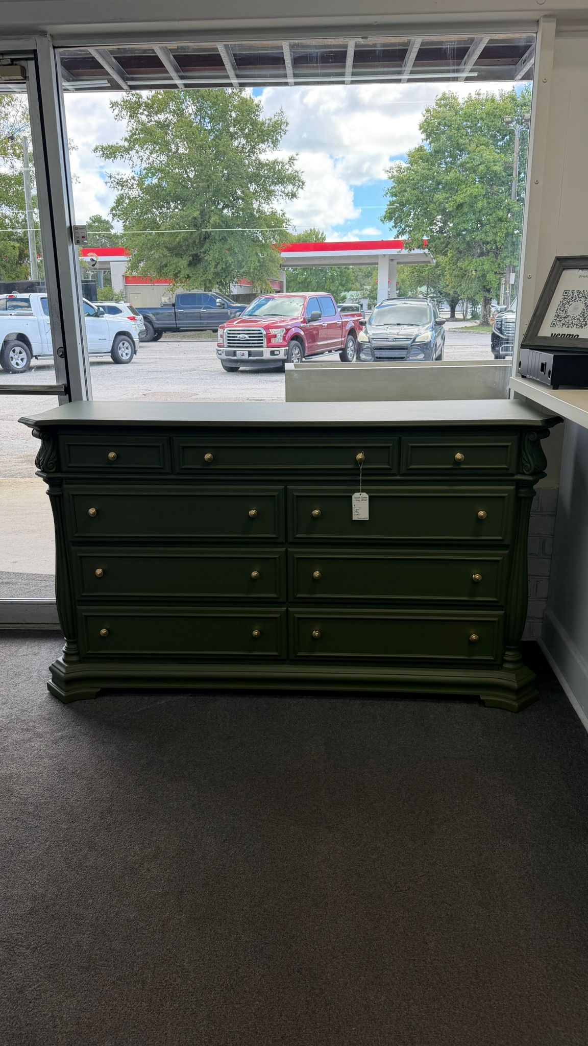 Secret garden long beautiful dresser