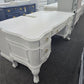 Beautiful alabaster desk carved
