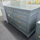 Pulaski dark green dresser