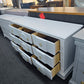Kathy Ireland vintage white dresser
