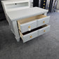Gray 2 drawers small dresser