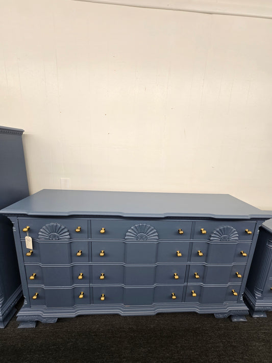 4 drawers blue/gray chest HelloCutieFurniture 4 drawers blue/gray chest HelloCutieFurniture